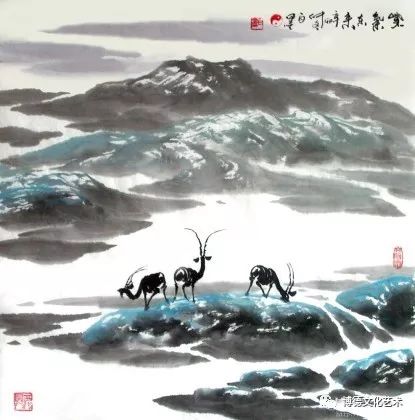 西部风情—著名画家白墨作品欣赏