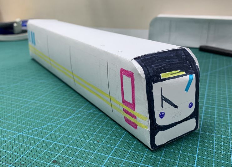 南昌地铁伴我成长伴我行系列活动列车模型diy赢惊喜好礼