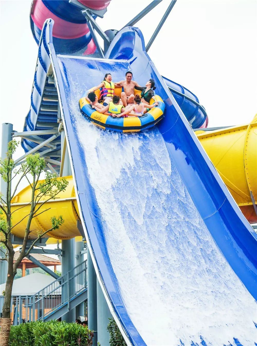 倒计时3天清凉来袭万人比基尼马鞍山附近这家水上乐园太太太太太刺激