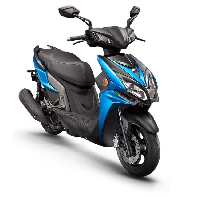 超越弯道情人光阳racings150静态测评