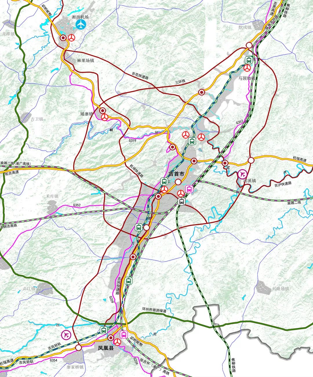 吉首市未来五年规划图图片