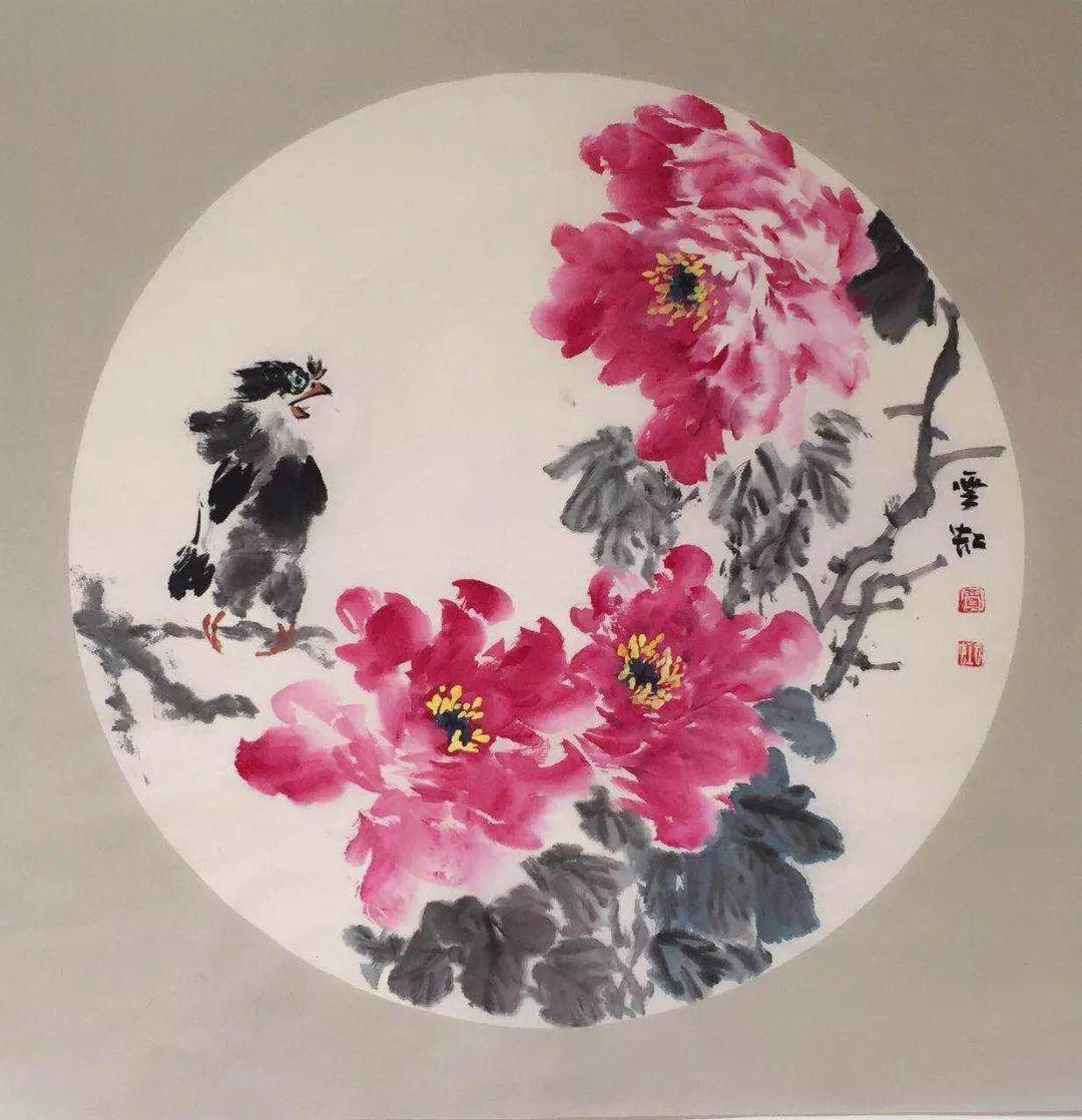 本馆推荐画家贾云虹山川香草风流铁石梅花气概