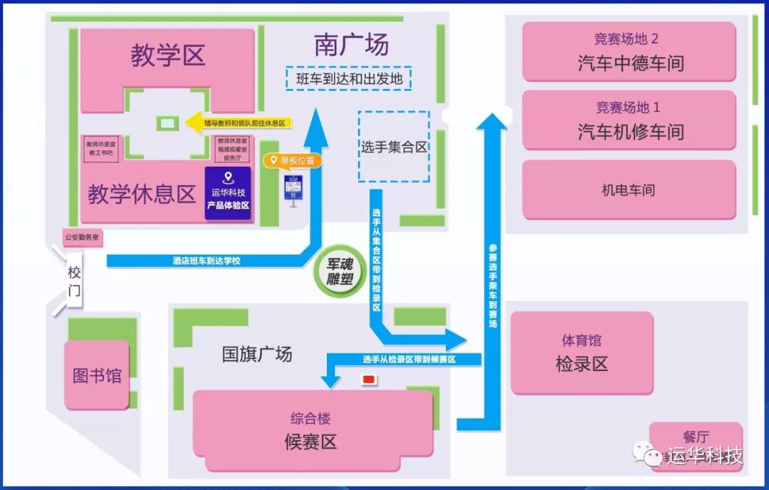 公司参观路线图怎么画图片