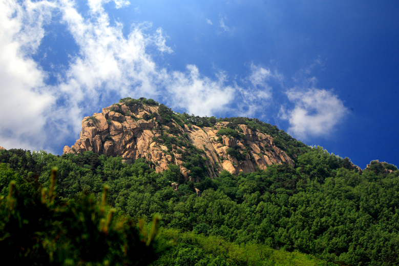 绝美沂山狮子崮天下第一雄狮