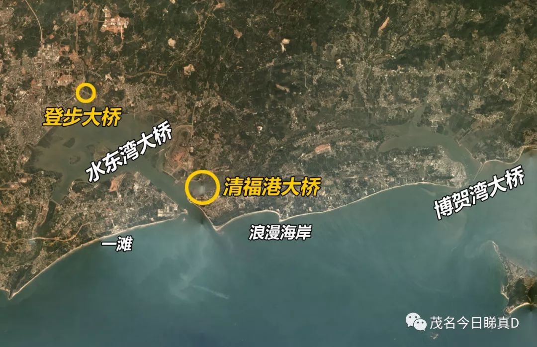 茂名还有一座跨海大桥已建成几年却断头了