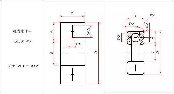 6206深沟球轴承画法图片