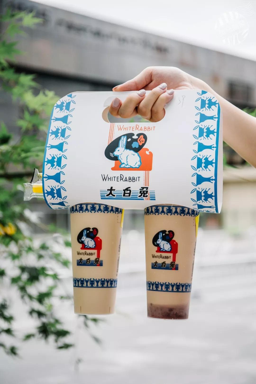 大白兔奶茶快闪店登陆魔都限时两个月