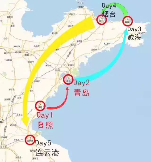 6月9号发团499元青岛日照蓬莱威海烟台大巴5日游报名就送200元万德隆