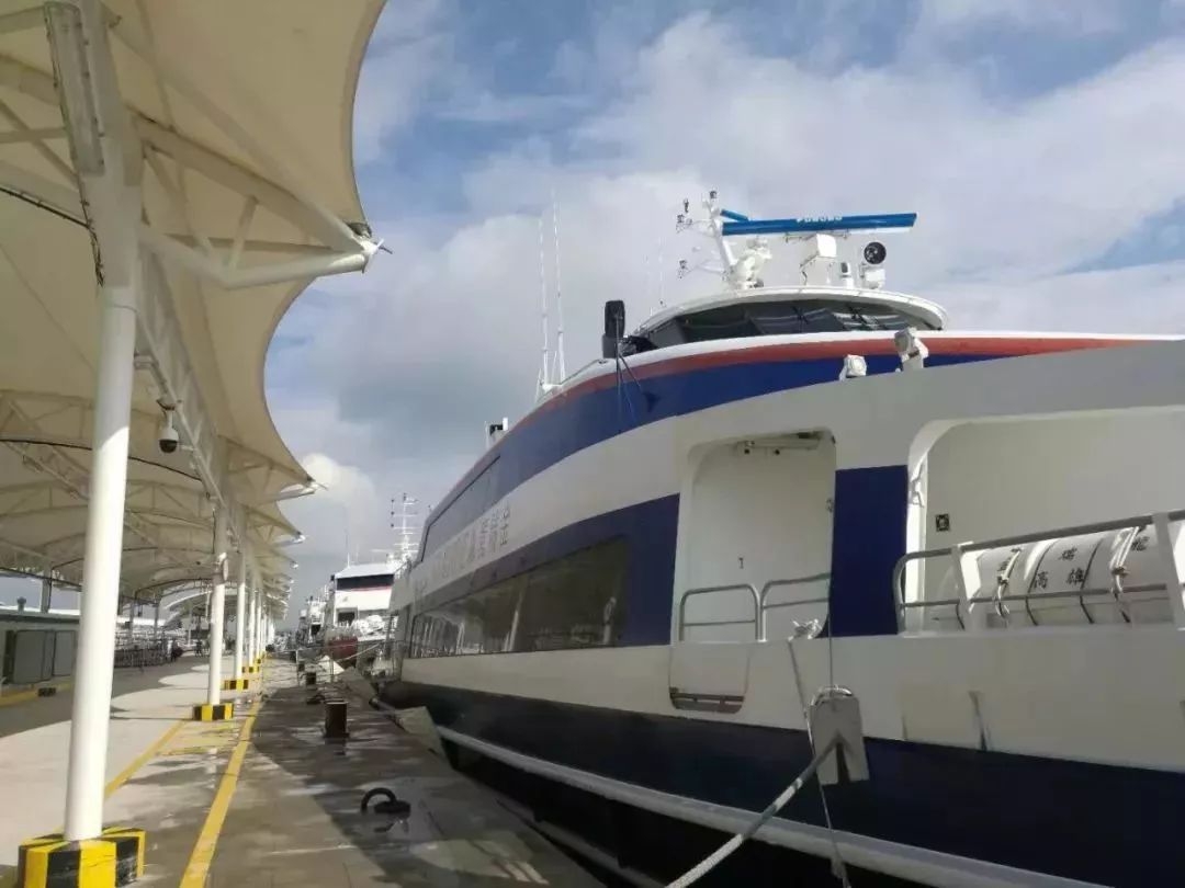 重磅厦门五通客运码头三期候船楼今天启用厦门海事局全力保障厦金客轮