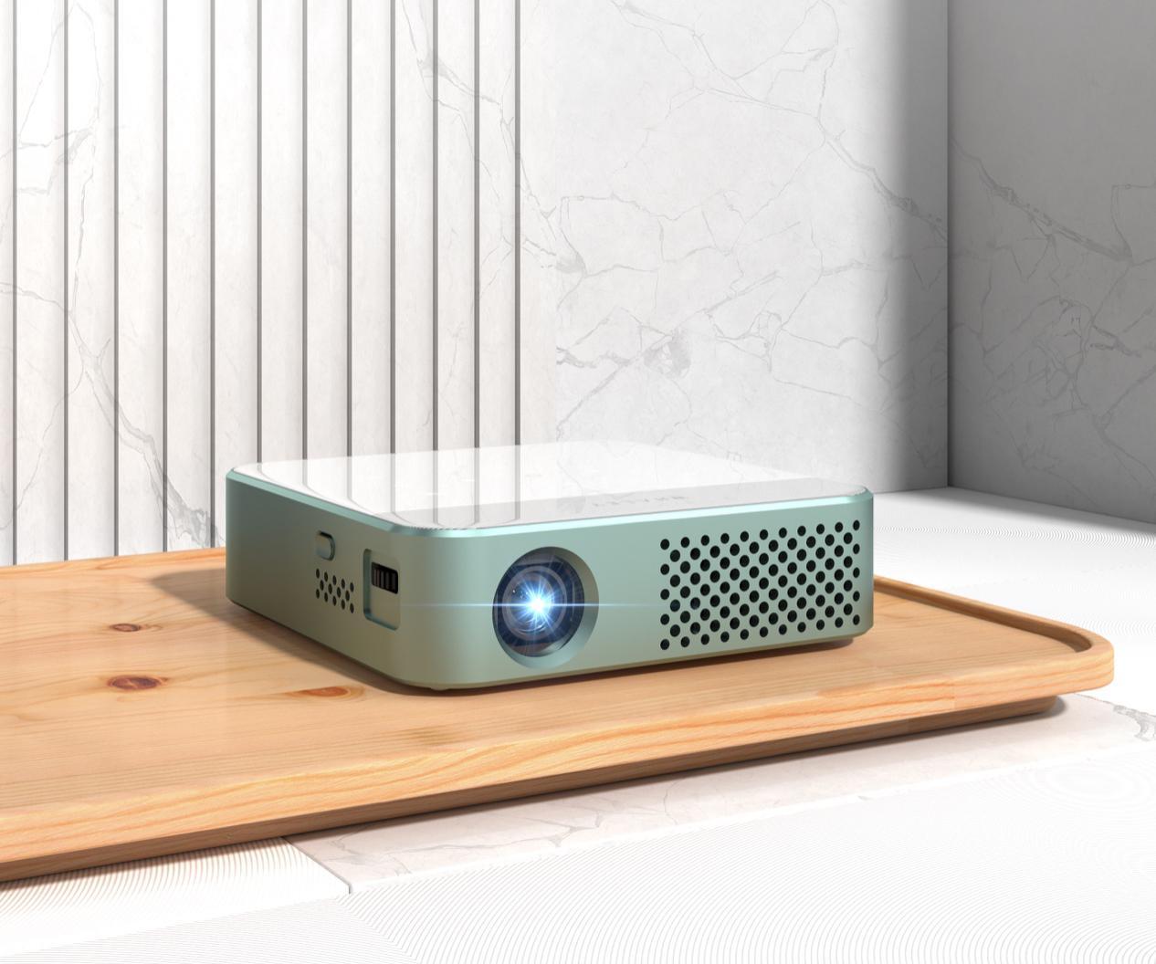 丢掉遥控带上微鲸智能投影e2自在出游