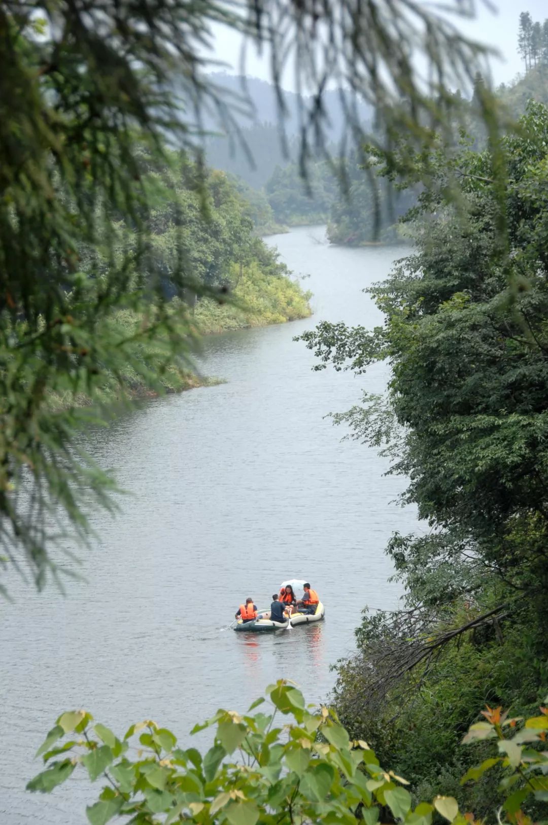 四季光影带你领略古蔺红龙湖的四季变幻