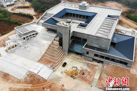 刘铭传纪念馆土建工程基本完成