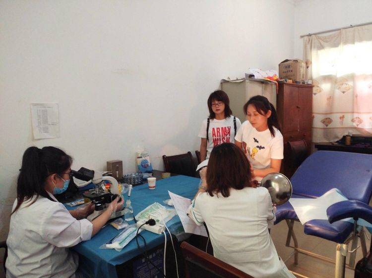 辛家庙社区卫生服务中心积极开展母亲健康工程免费检查