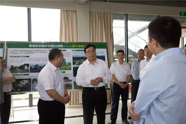河源市委书记丁红都市长林涛率队调研春沐源提效破局推进项目