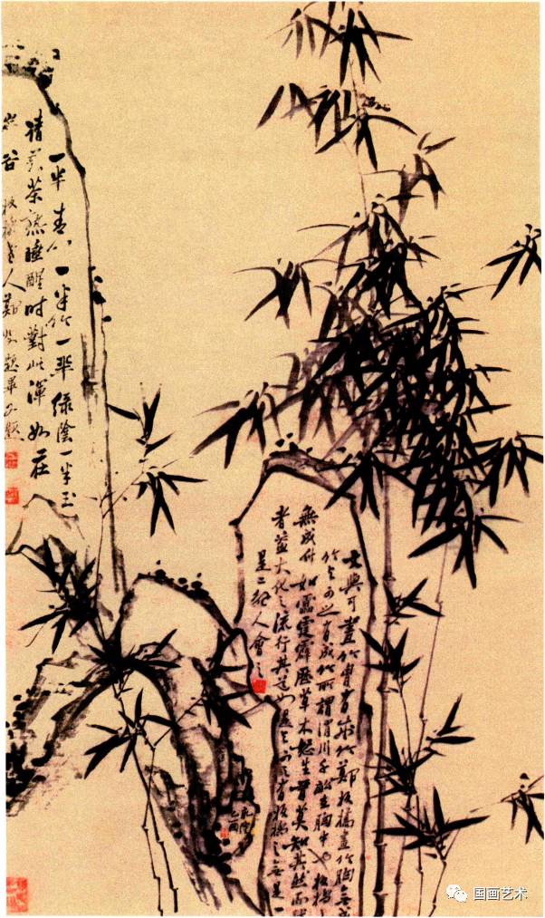 清代名家郑板桥兰竹石作品欣赏