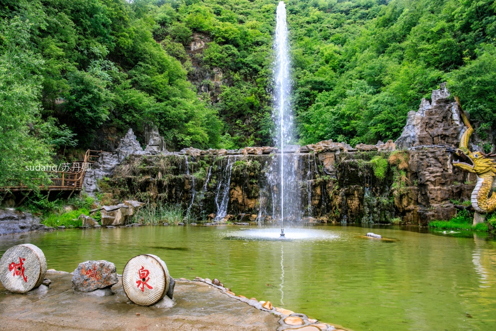 原创河南双龙湾后羿与洛神的爱情故事游客嫦娥怎么办