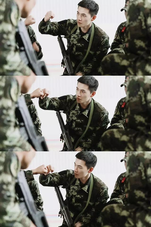 留了3个月寸头的杨洋见光就死还是颜值回春当过兵就是不一样