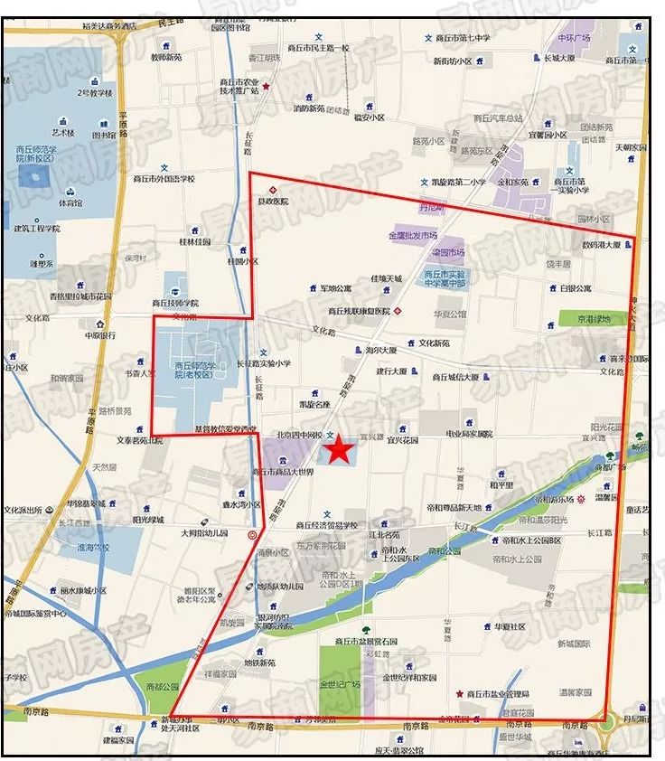 官方发布商丘市一中新校区学区范围划定了看您小区是吗