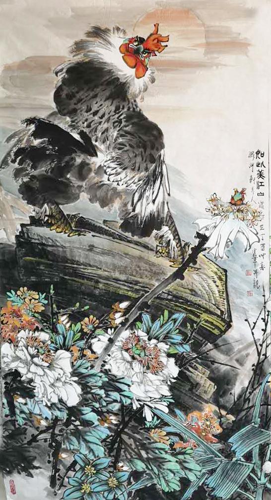 弃形而写神著名画家李宪章作品欣赏