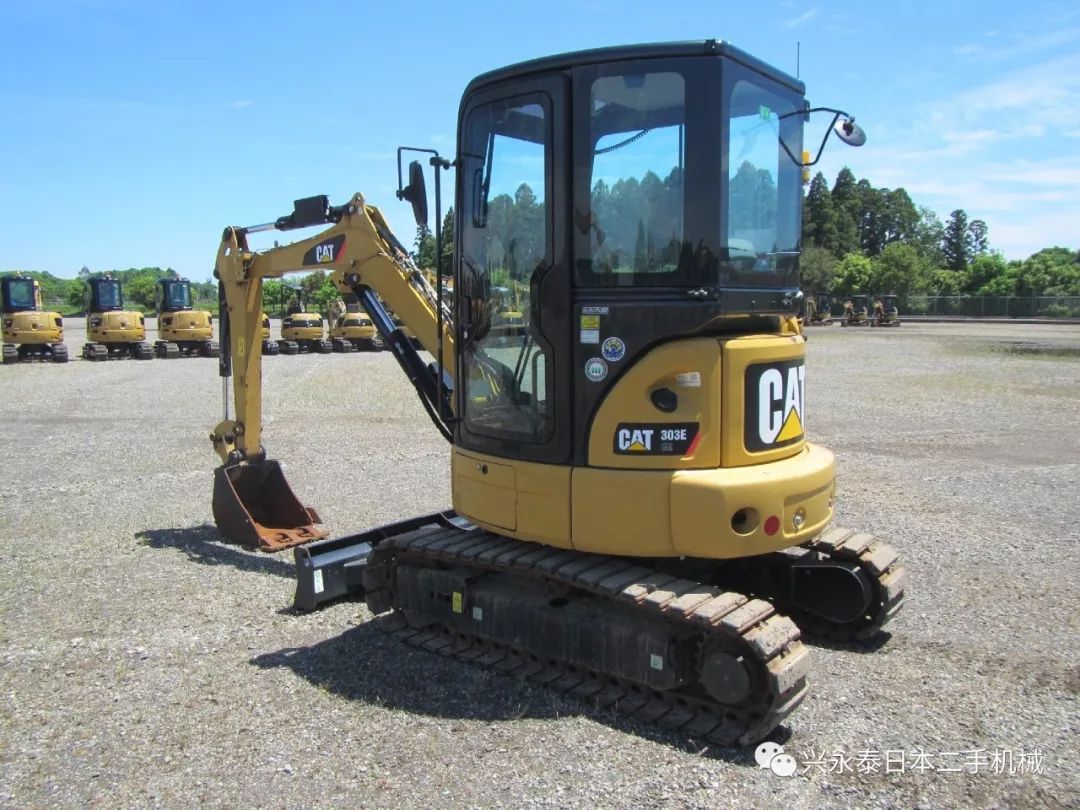 【日本 库存】卡特303ecr 701009# 2015年产 工作时间:336