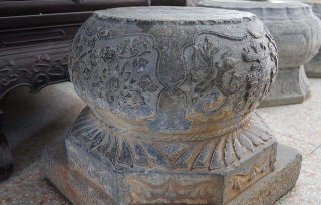 柱础石中国古代建筑石构件中的经典元素