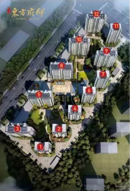 与温州市县区其他类似项目相比,东方府邸三产安置房项目是一个"新楼盘
