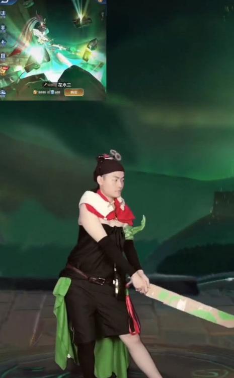 王者荣耀同样是cos花木兰青春决赛季超好看麒麟志毁原画