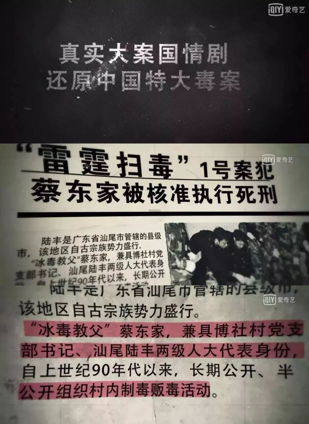 "系列行动中的陆丰扫毒,歼灭"亚洲制毒第一村--博社村"这一真实事件