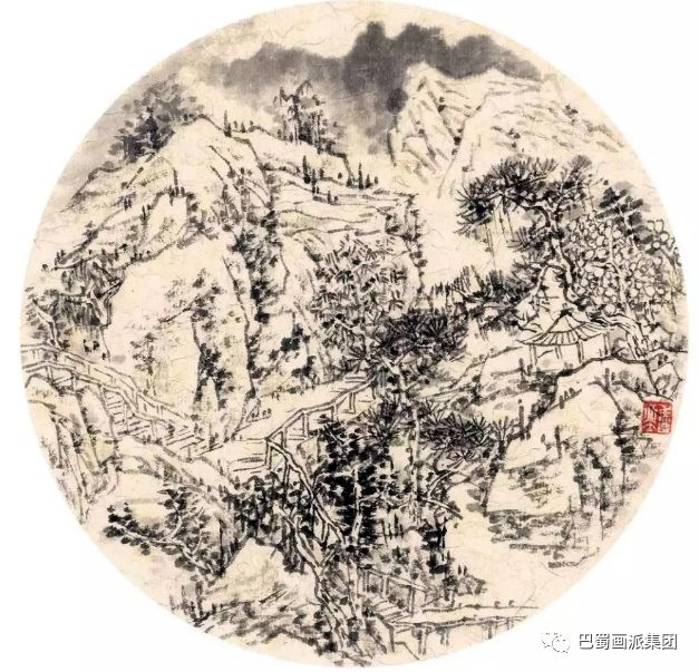 巴蜀画派名家孟夏雄苍写灵秀山水诉心魂