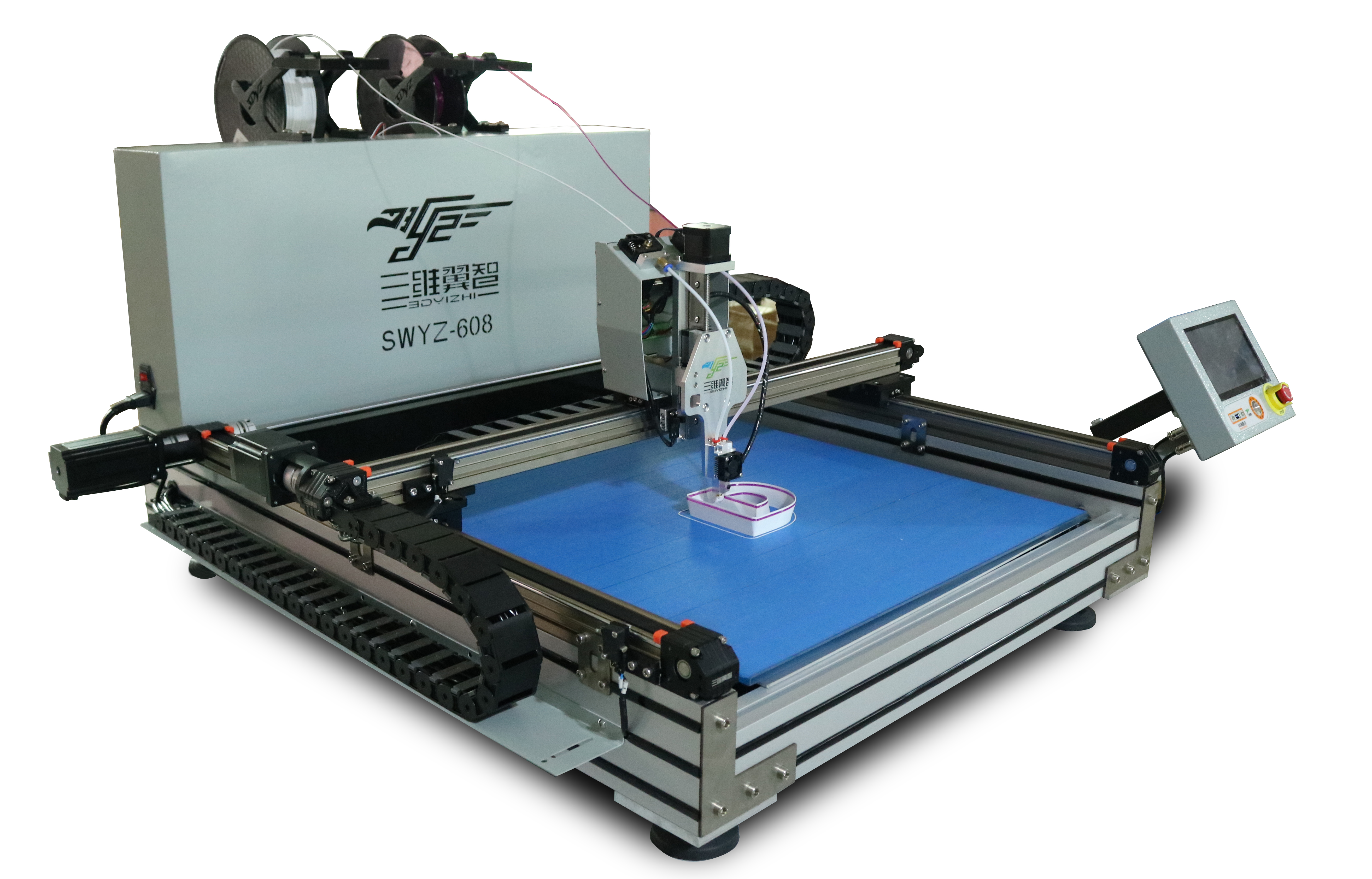新款3d打印大尺寸工作台面广告发光字3d字壳打印机小批量3d打印生产