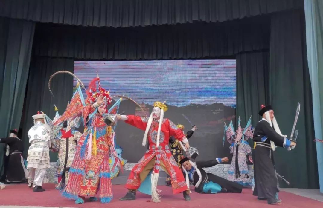 【戏报】灵宝蒲剧团6月4日走进焦村镇东村