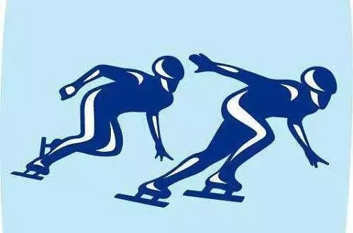 速度滑冰体育图标图片