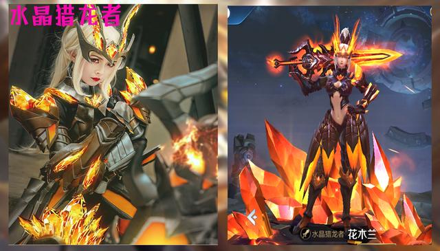 王者荣耀 同样是cos花木兰 青春决赛季超好看 麒麟志毁原画