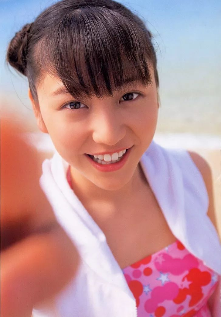 原创13岁时的长泽雅美属于夏日的美少女