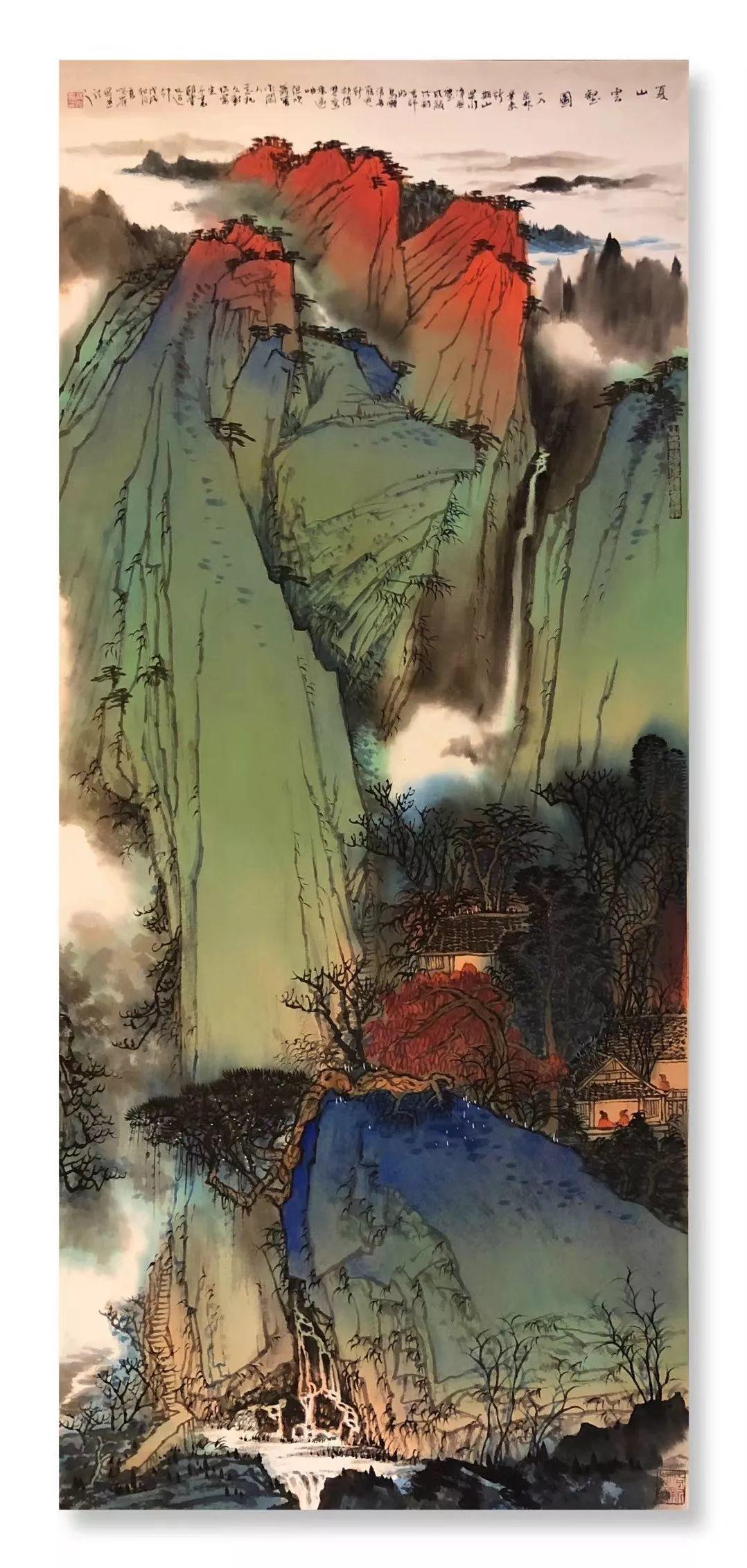 本馆推荐画家高顺岭先做文人再当画家