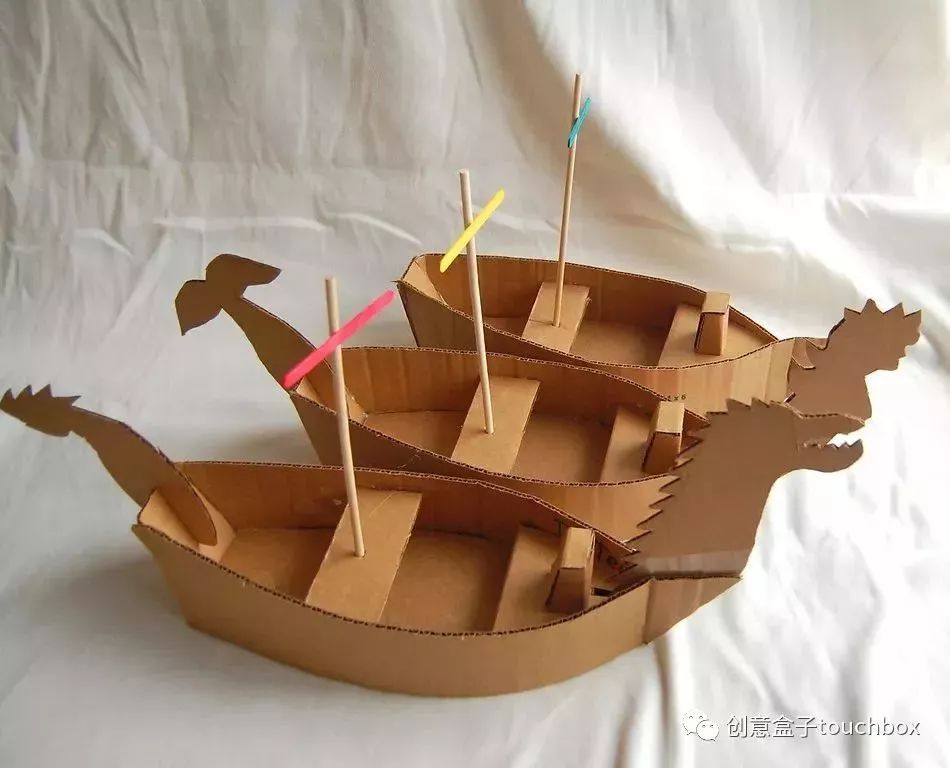 自制小船的制作方法图片