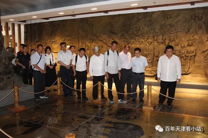 小站动态台湾大甲镇澜宫董事长颜清标一行参访小站练兵园