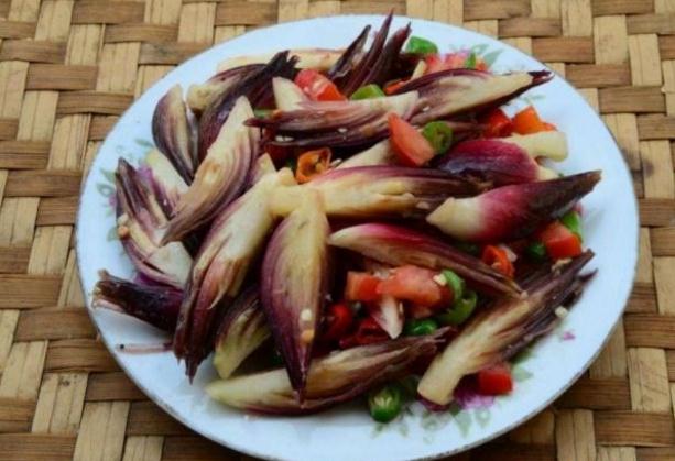 1/4阳荷姜是云南特色蔬菜之一,在云南当地不是什么罕见蔬菜,通常会和