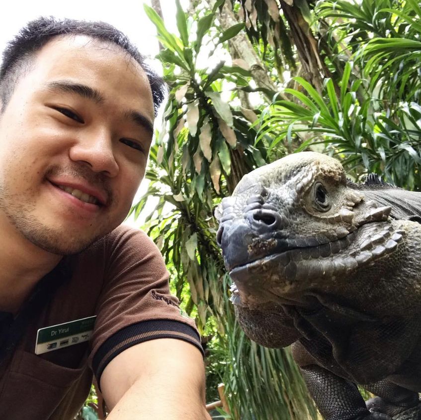图源:heng yirui instagram是一名兽医今年28岁,新加坡人heng yirui是