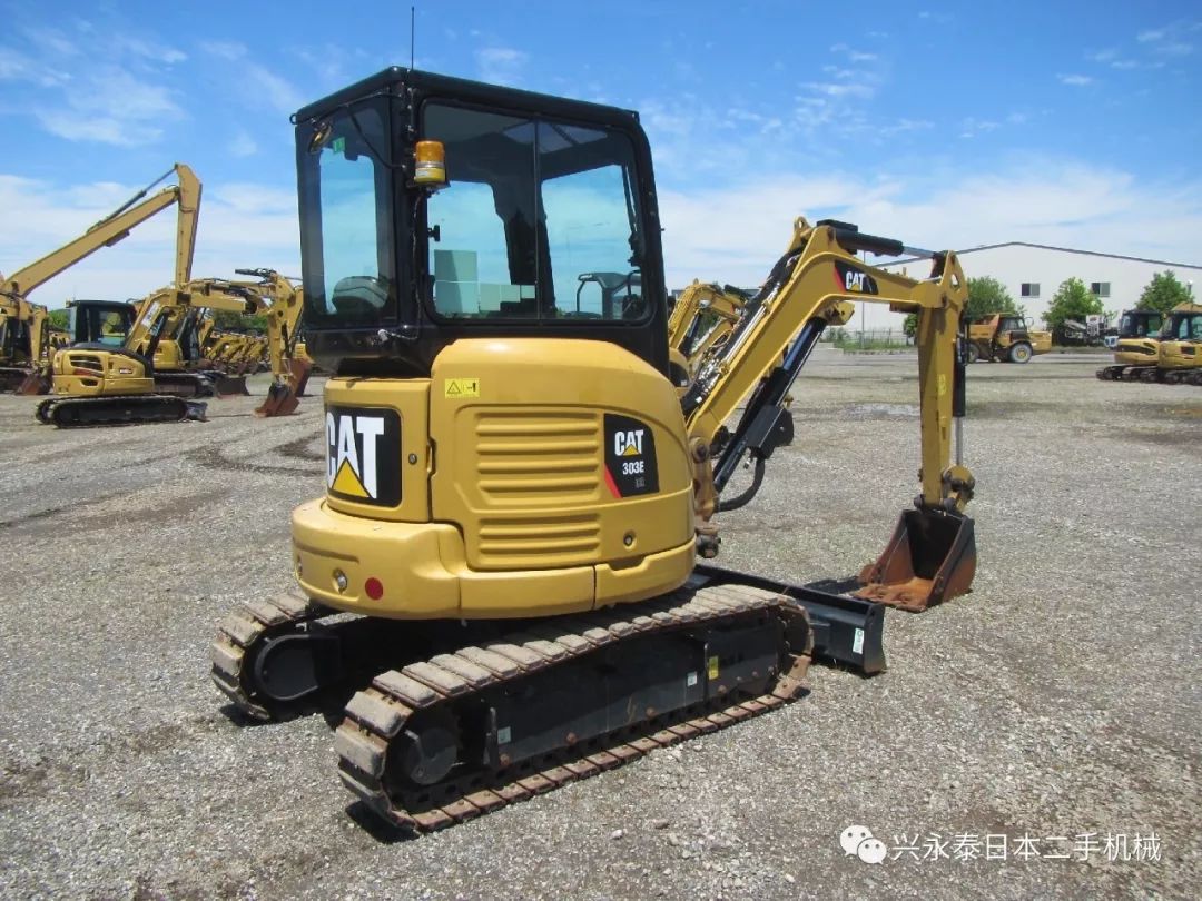 【日本 库存】卡特303ecr 701009# 2015年产 工作时间:336