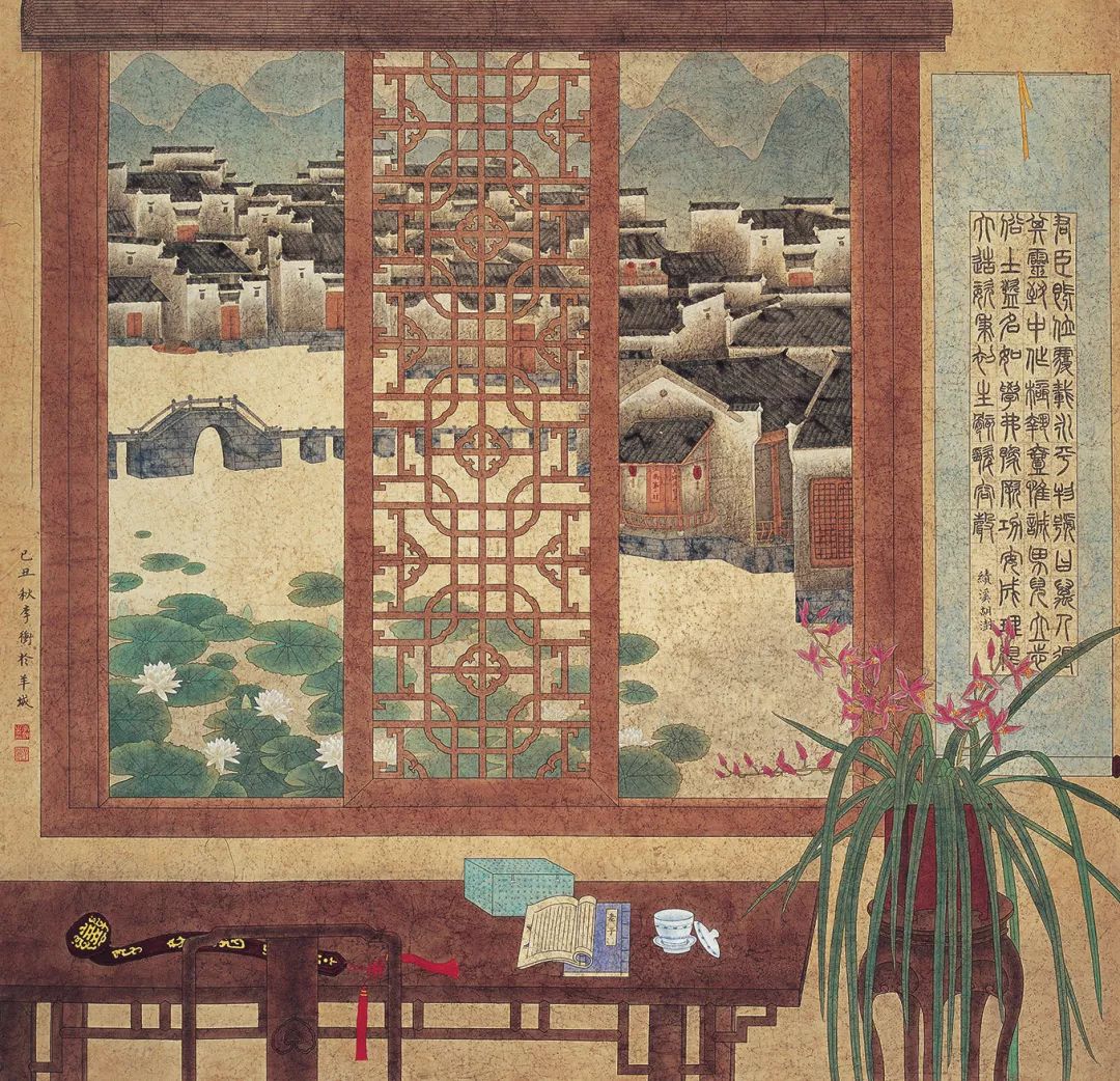 【书画世界】李冲 | 李冲『风雅徽州』系列作品的创作之路溯源-搜狐大视野-搜狐新闻