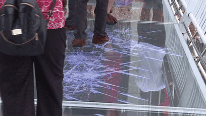 刺激南通第一座玻璃栈桥来了自带7d碎裂效果