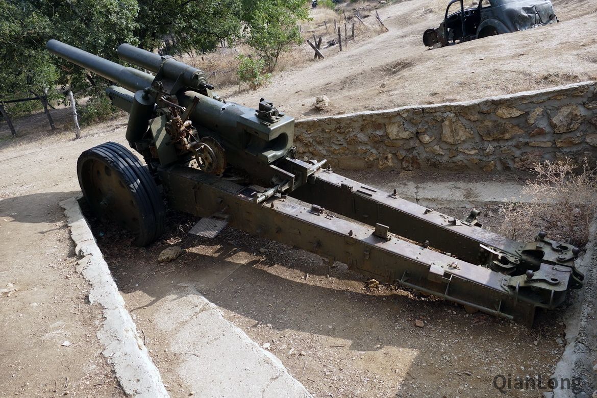 塞瓦斯托波尔的德国火炮 历经70余年依然保存尚佳
