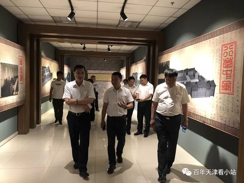 小站动态台湾大甲镇澜宫董事长颜清标一行参访小站练兵园