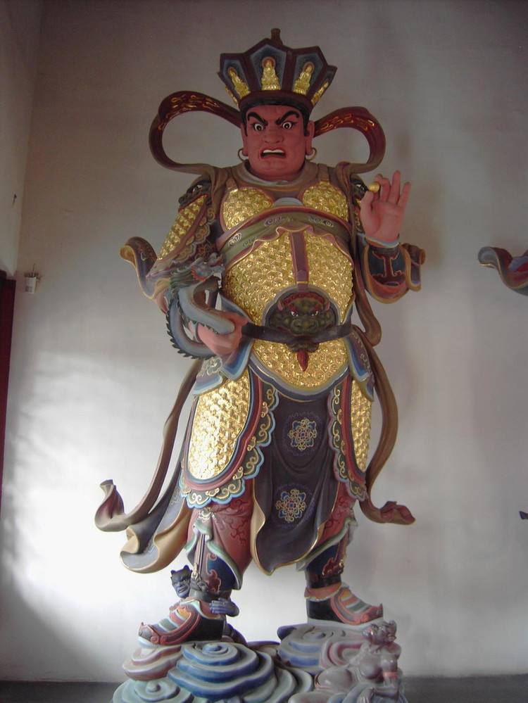 佛教四大天王是什么为什么半抬着一只脚和朱元璋有什么关系