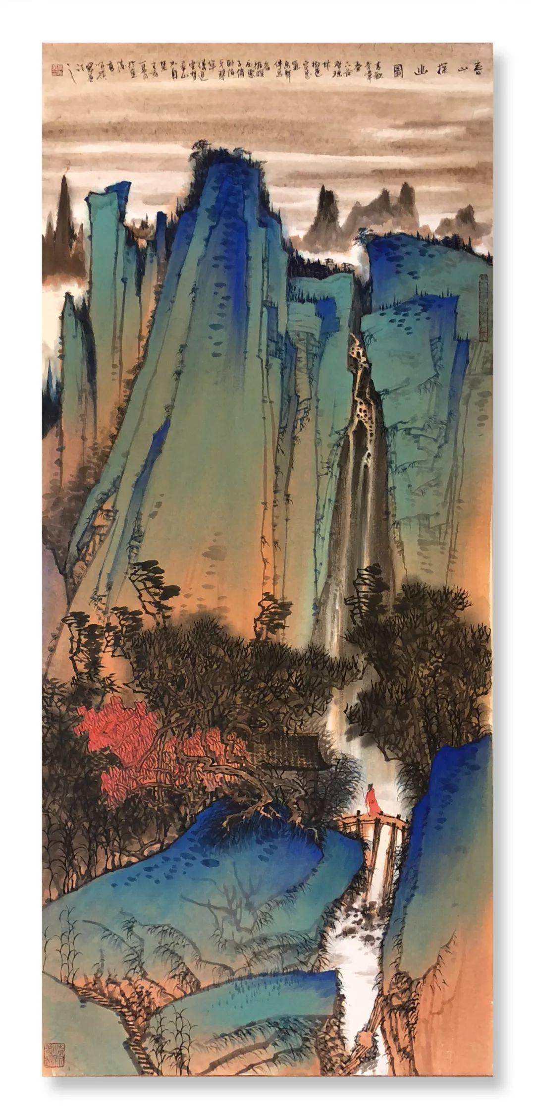 本馆推荐画家高顺岭先做文人再当画家