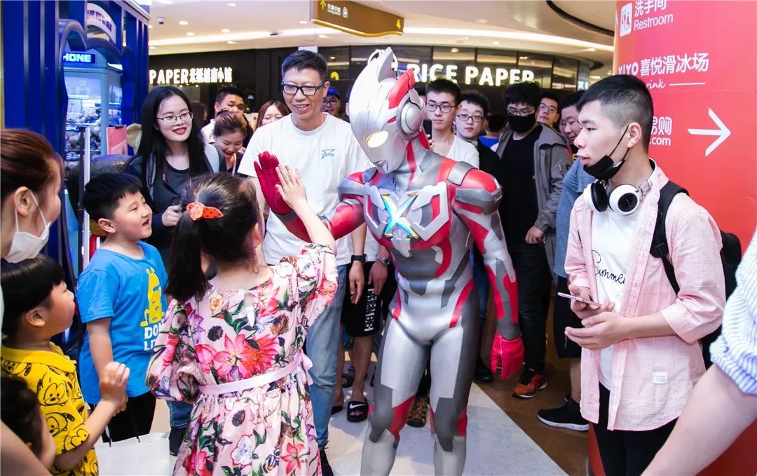 宇宙英雄奥特曼系列形象见面会首次登陆中国徐州