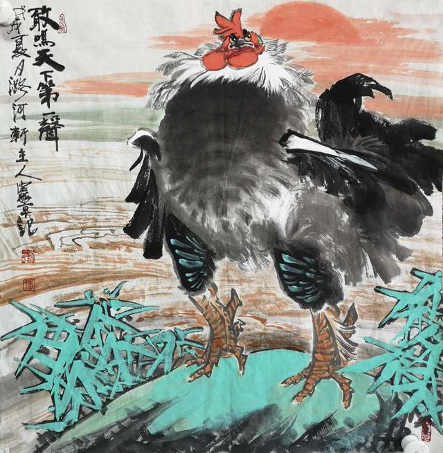 弃形而写神著名画家李宪章作品欣赏