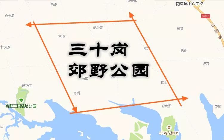 岗集镇地图图片