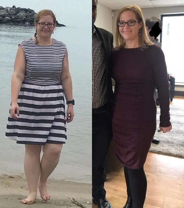 290斤女子跑步加间歇禁食,1年减肥105斤,被调侃从妈妈变女儿